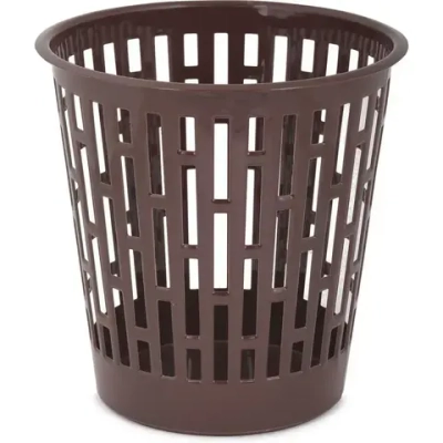 Корзина для мусора Матрица 9л (коричневый)