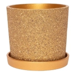 Горшок Дакар золото кедр №2