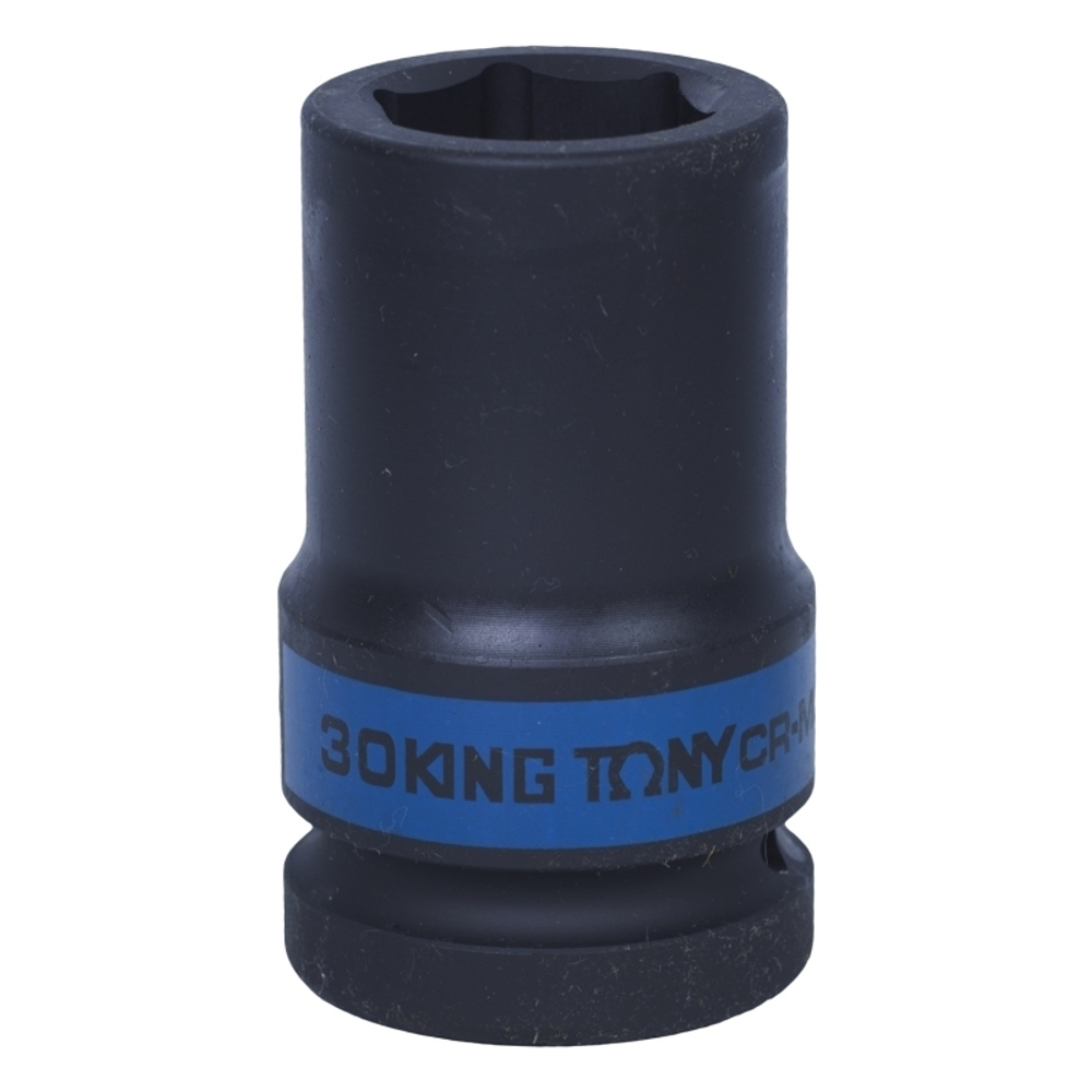 KING TONY (843530M) Головка торцевая ударная глубокая шестигранная 1", 30 мм