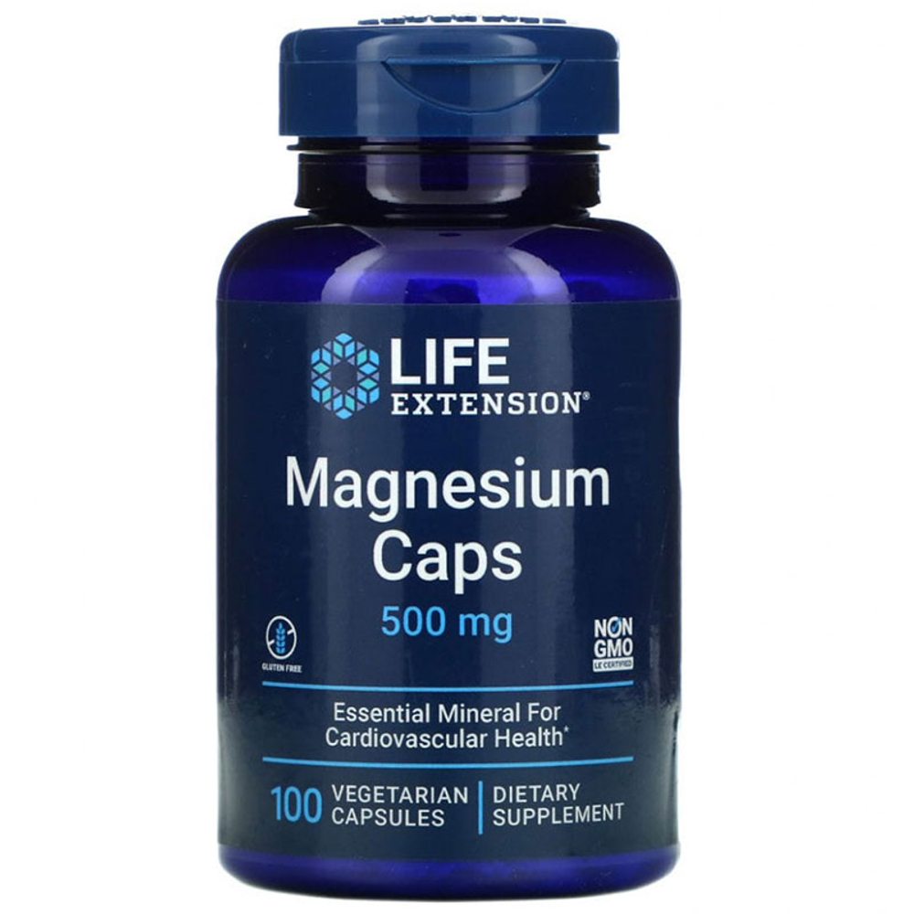 Life Extension Magnesium 500 мг. (100 вег.капс.)