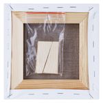 Холст на подрамнике Гамма "Старый мастер", 20*20см, 100% лен, мелкое зерно