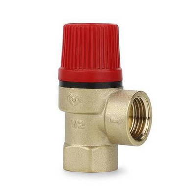 Клапан предохранительный Varmega VM166 - 1/2", сброс 3/4" (ВР/ВР, Рн 10 бар, для систем отопления)