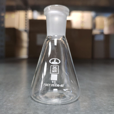 Колба коническая с шлифом, ТС, 25 мл 14/23 ,КН-1 Минимед (10000821), шт.