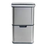 Ведро для раздельного сбора мусора сенсорное, 4 емкости, Foodatlas JAH-8888, 40л (9+9+11+11)