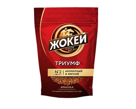 Кофе растворимый Жокей Триумф, 280 г пакет