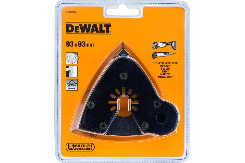 Насадка для многофункционального инструмента DEWALT DT 20700