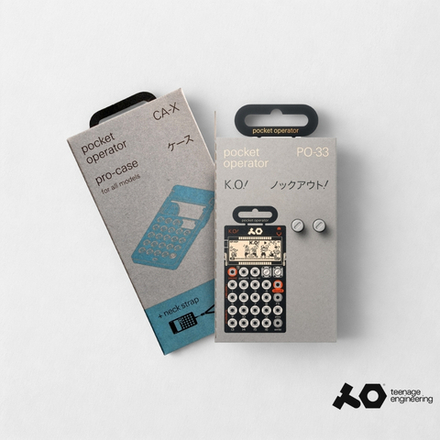 Teenage Engineering PO-33 + CA-X Pro (Синий)