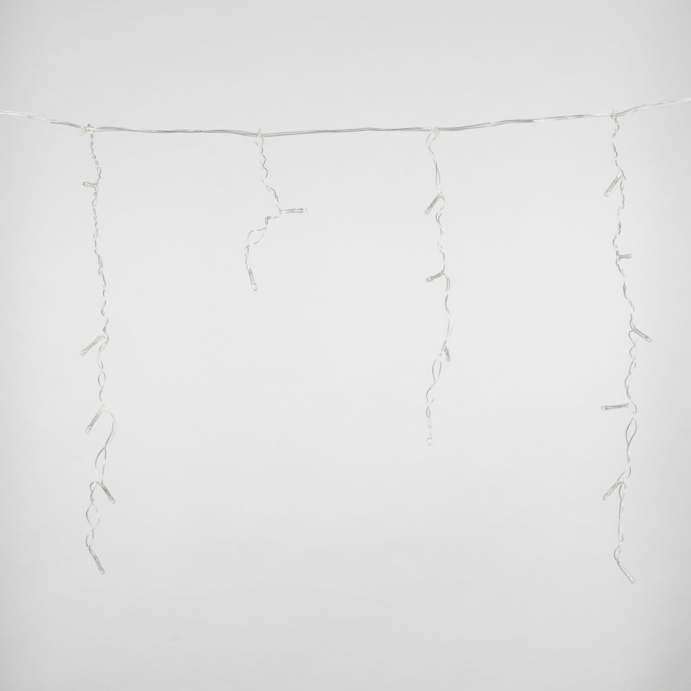 ULD-B2005-048-DTA MULTI IP20 Бахрома светодиодная. 2м. 48 светодиодов. Разноцветный свет. Провод прозрачный. ТМ Uniel