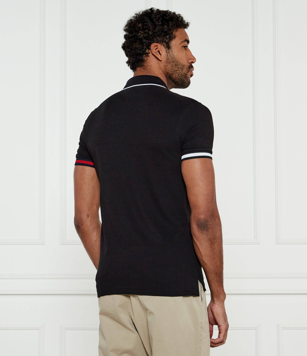 Поло Tommy Hilfiger - черный(MW0MW38458)