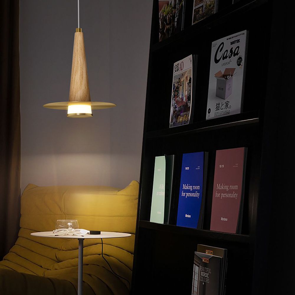 Подвесной светильник CURTISS wood