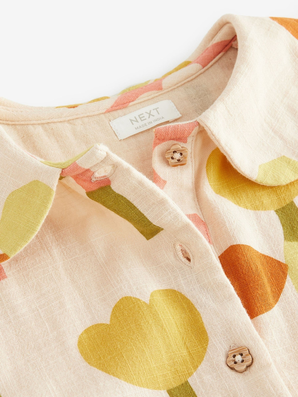 Комбинезон летний для девочки Next E29-094, Кремовый