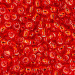 Японский бисер TOHO Round 8/0 (№25), с внутренним серебрением, прозрачный