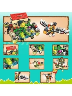 Конструктор Растения против Зомби Нападение птицы 926 дет