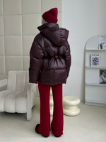 Пуховик Prime шоколадный