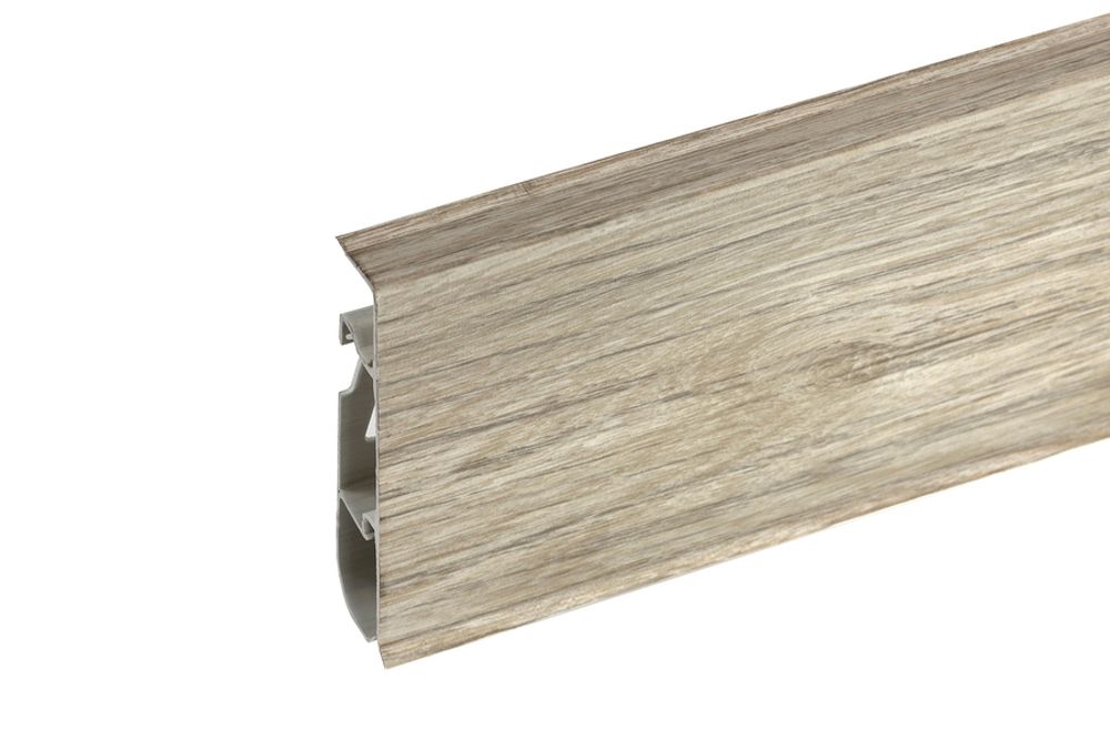 Плинтус Cezar Hi-Line 301 Дуб Тоскана, 2500x75x22 мм