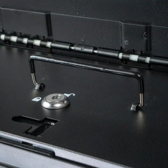 Денежный ящик POScenter 460KM LUX 460x170x103, распайка для &quot;ШТРИХ-М&quot;, черный