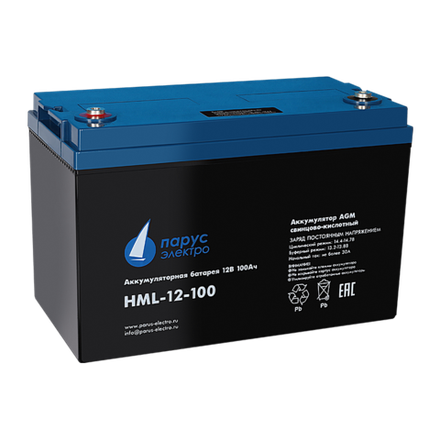 Аккумулятор Парус Электро HML-12-100