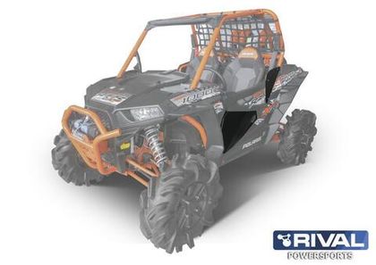 Нижние половины дверей UTV для квадроцикла Polaris RZR 1000 Rival 444.7447.1