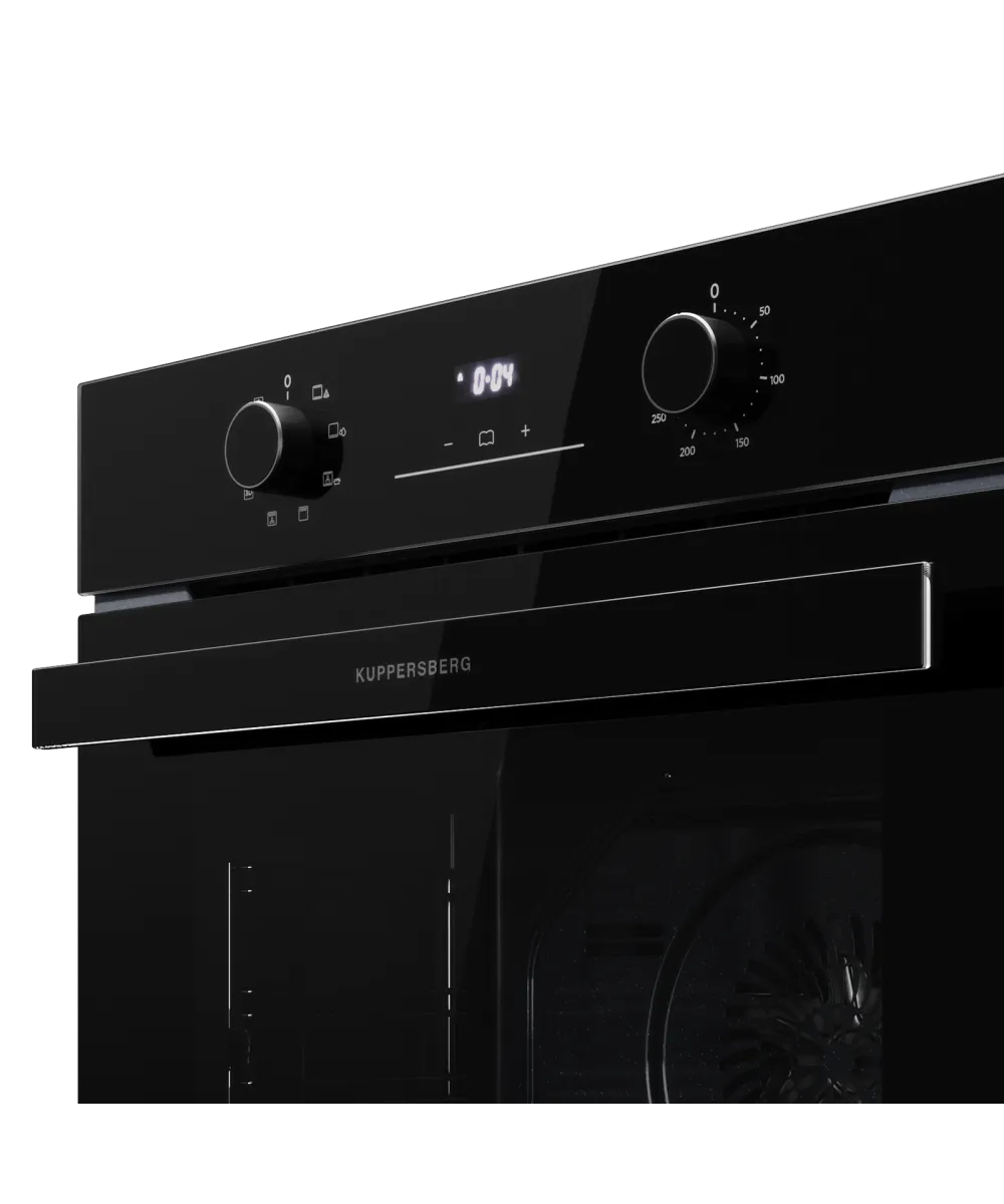 Встраиваемый электрический духовой шкаф Kuppersberg HO 608 Black Glass