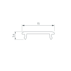 Экран SL-W14-3000 OPAL (Arlight, Пластик) 061614