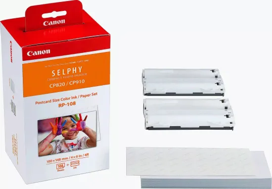 Набор RP-108 для сублимационного фотопринтера Canon Selphy