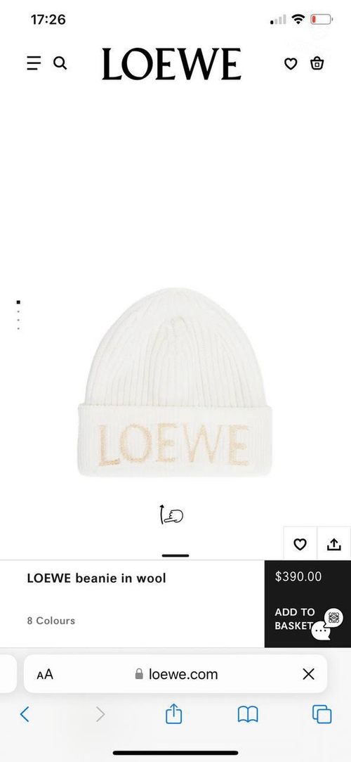 Шапка Loewe