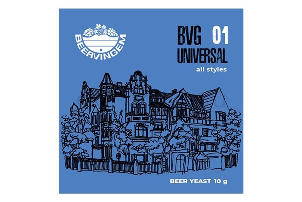 Дрожжи пивные Beervingem Universal BVG-01, 10 г