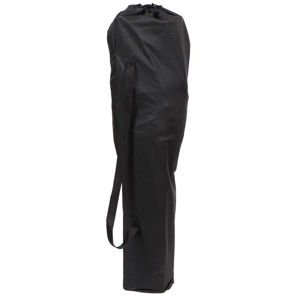 Кресло складное 62х62х90 см, черное, с подстаканником, 120 кг, Green Days, YTBC146