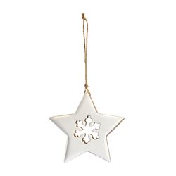 Набор елочных украшений Winter stars из коллекции New Year Essential, 3 шт.