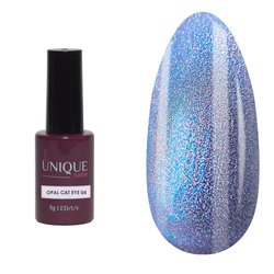 Unique Гель-лак Opal Cat Eye 04 (8ml)