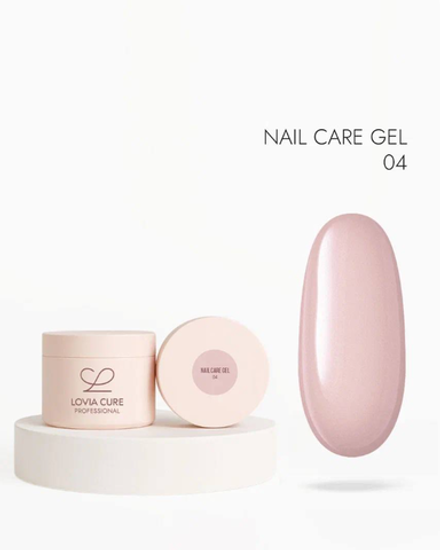 Lovia Cure Nail Care Gel 04 - Гель моделирующий нюдово-терракотовый, 15 мл
