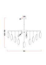 Люстра Freya FR5104PL-08N