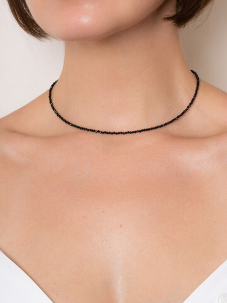 10148901 Колье Роман с камнем