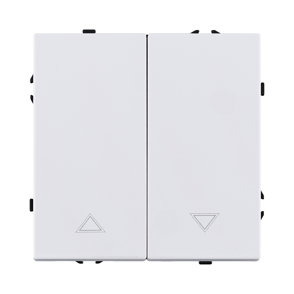 Механизм управления жалюзи 2-клавишный, белый глянцевый Kollinger Eclipse EC-013WG