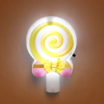 Ночник-светильник «Леденец» 9*5,5см микс 4 цвета 4LED 230V