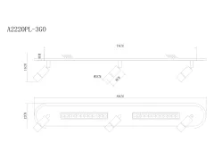 Спот Arte Lamp PISCES