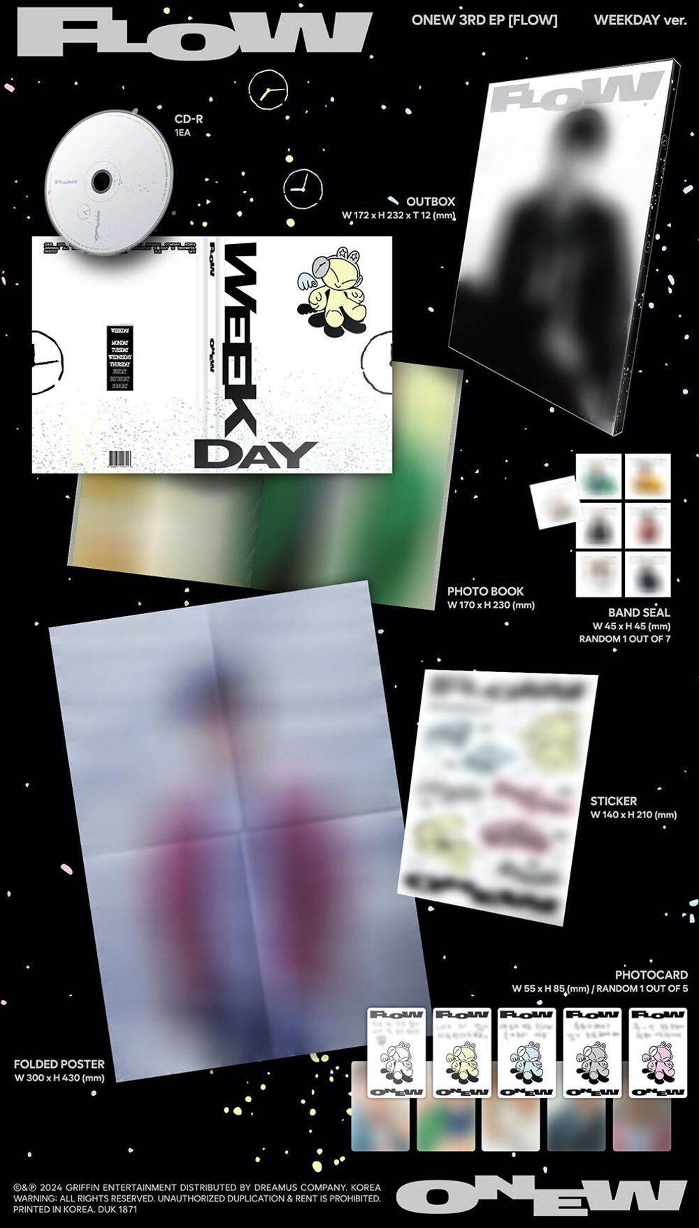Альбом ONEW - 3rd Mini Album FLOW