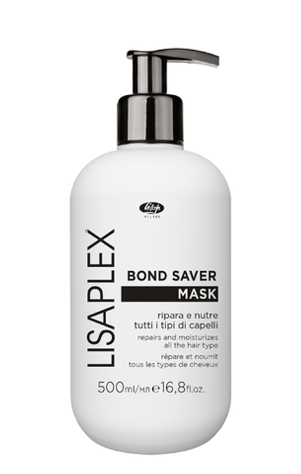 Увлажняющая и питательная маска - "LISAPLEX BOND SAVER MASK"  (500мл)