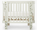 Детская кроватка-трансформер Happy baby Mommy Love в комплекте с расширением 160х70 sage