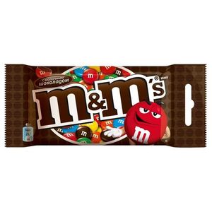 Драже M&M’s шоколадное 45 гр/пач 32 пач/кор
