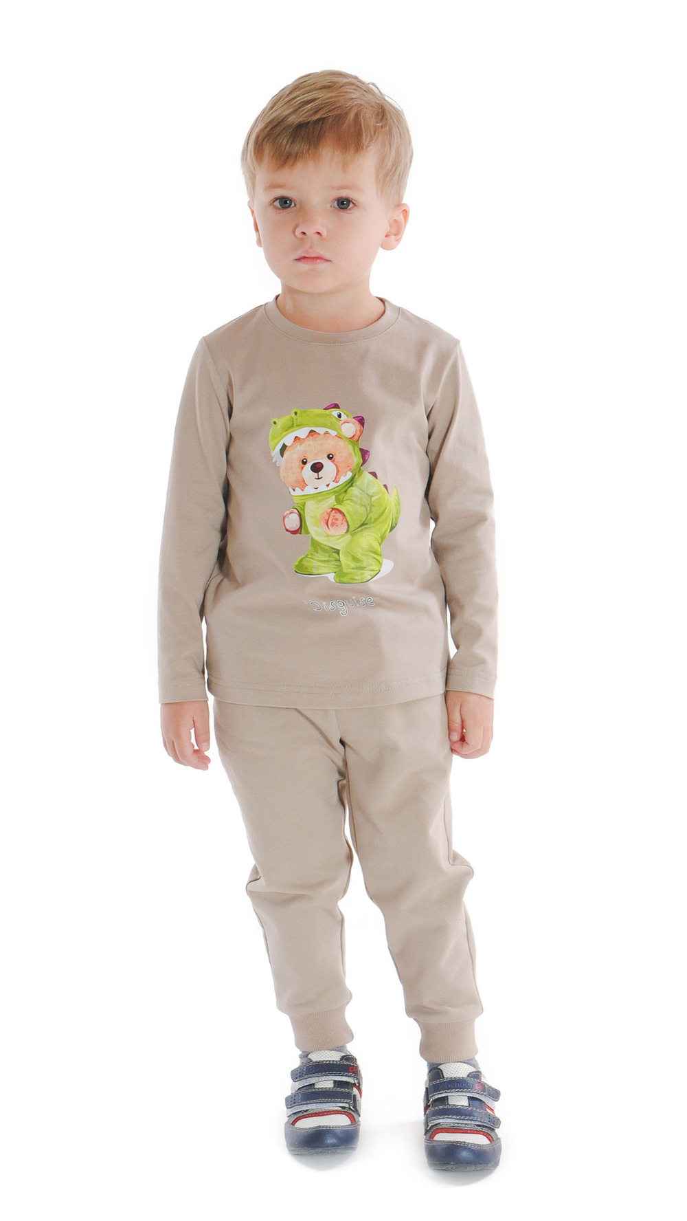 Лонгслив трикотажный для мальчика 2-8 лет Fleur de Vie