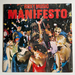 Винтажная виниловая пластинка LP Roxy Music Manifesto (Japan 1979) (No Obi)