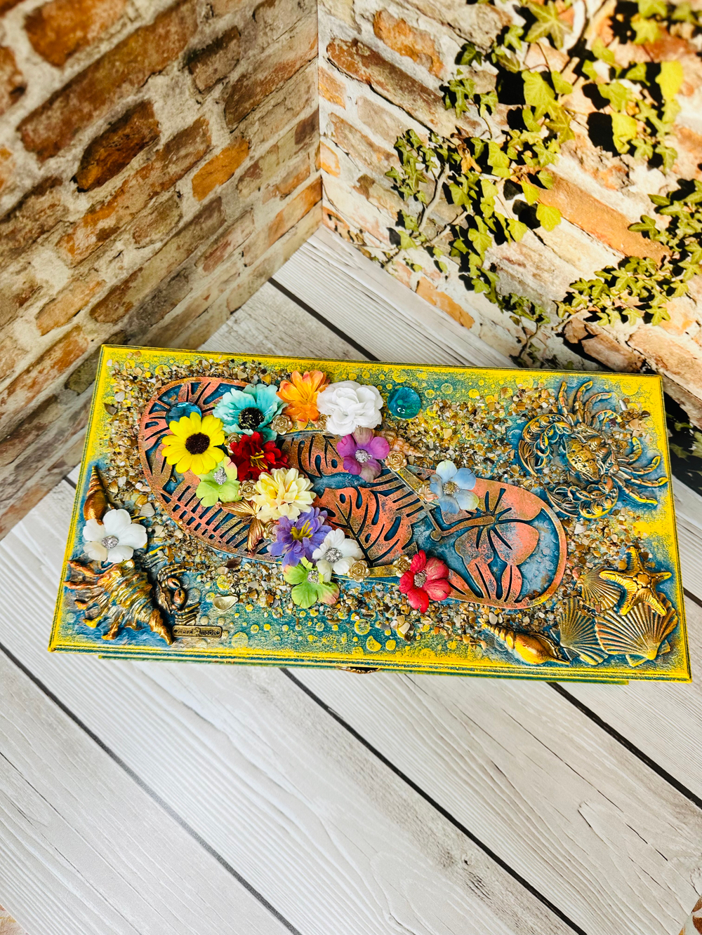 Шкатулка-комод "Мальдивы"