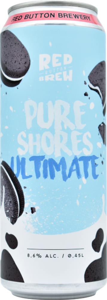 Пиво Рэд Баттон Пьюр Шорс Ультимейт / Red Button Pure Shores Ultimate 0.45 - банка