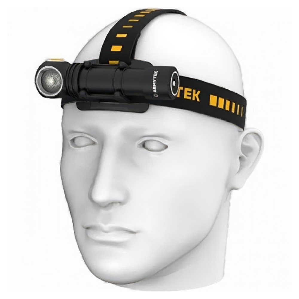 Налобный фонарь Armytek Wizard C2 WG Magnet USB — эффективная оптическая система с TIR-линзой