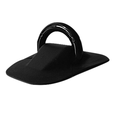 Рым Полукольцо Большое 145x125x55мм Кольцо Пластик Чёрное