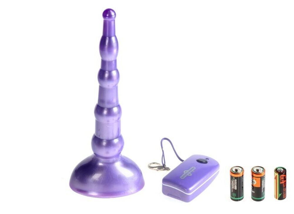 Беспроводная вибровтулка Wireless Remote (17 см, фиолетовый) (Цвет: фиолетовый)
