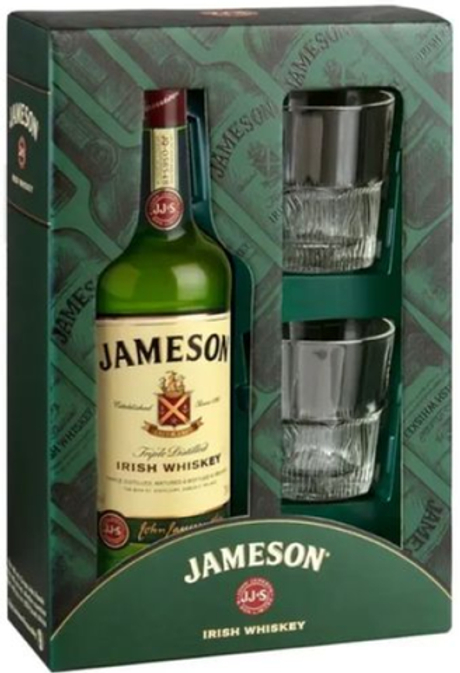 Виски Джемесон п/у +2 стакана
