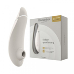 Бесконтактный клиторальный стимулятор Womanizer Premium 2 серый