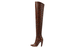 Bottega Veneta Canalazzo Over the knee Boots 10cm Women"s Brown